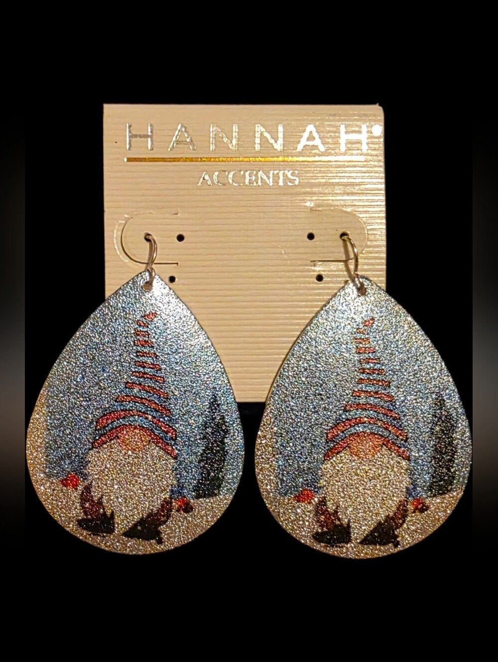 Gnome Teardrop Earrings